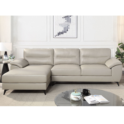 L-förmige Sofas, aus Taupe-Leder