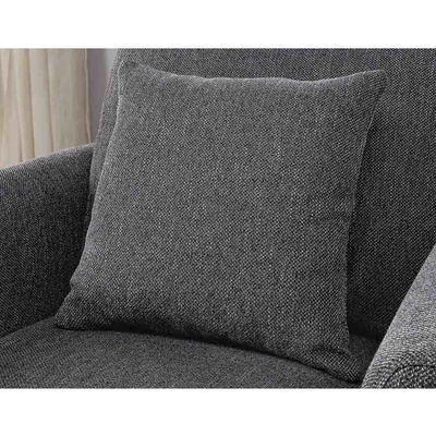 3 Stücker Sofaset mit Kissen, Graulich